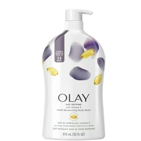 Olay Age Defying Body Wash with Vitamin E, 30 fl oz - Picture 2 of 4
